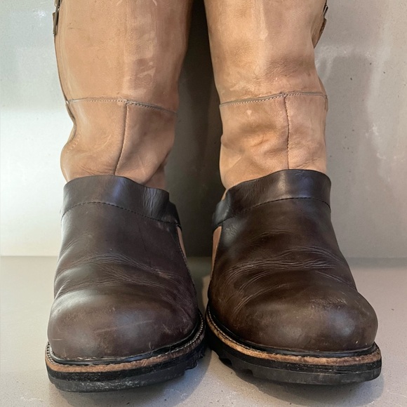 Sorel Womens British Tan Wicked Tall NL1925-265 Leather Riding Snow Boots SZ 9.5 - Picture 6 of 13